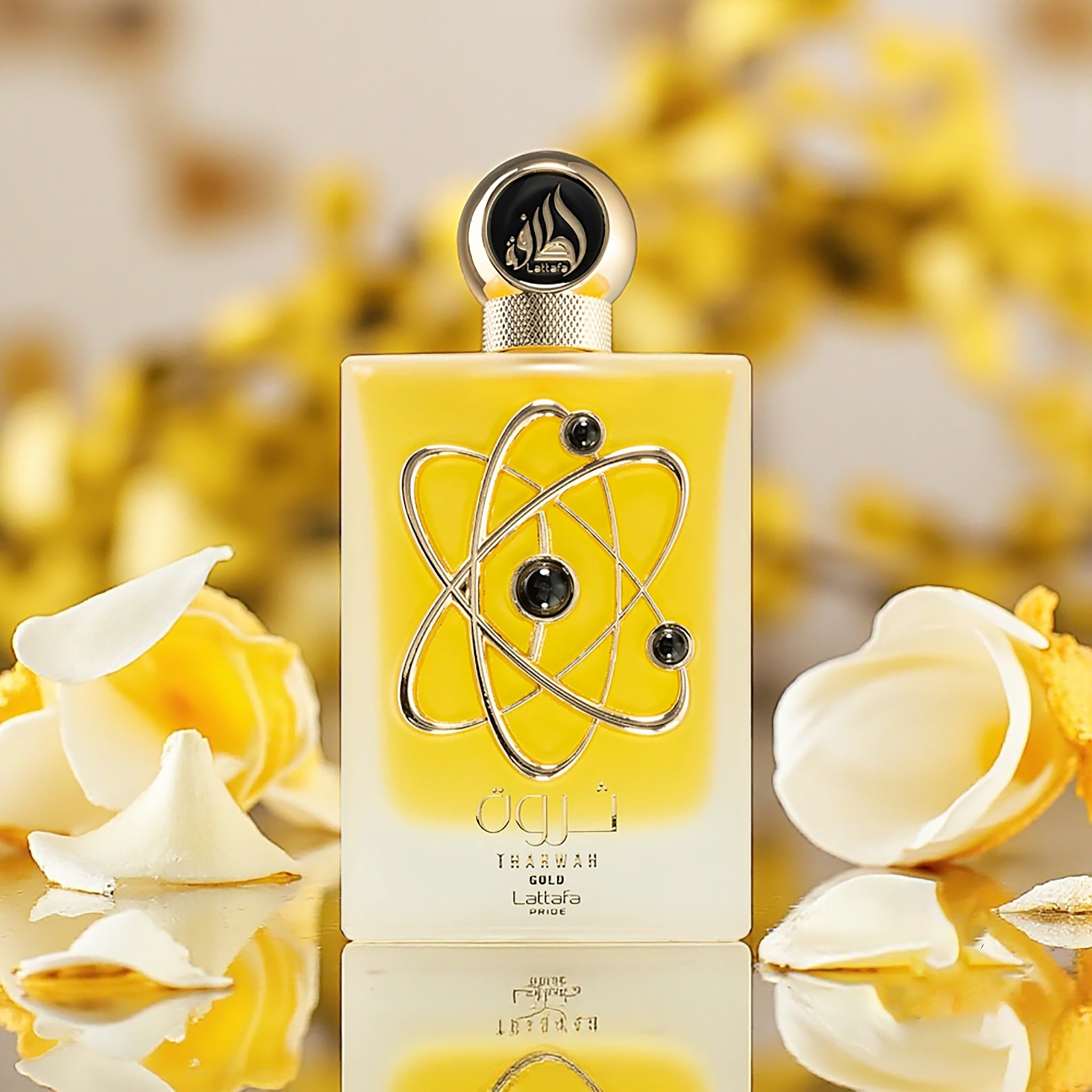 Lattafa Tharwah Gold 100mL LATTAFA Tharwah Gold Eau de Parfum