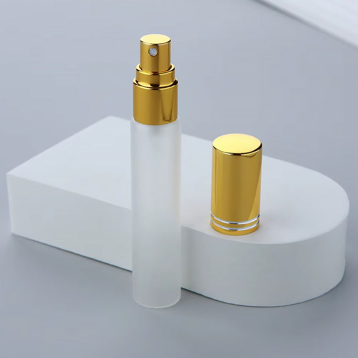 Portable Empty Travel Refillable Frosted Bottle With Sprayer X-Style 15ml