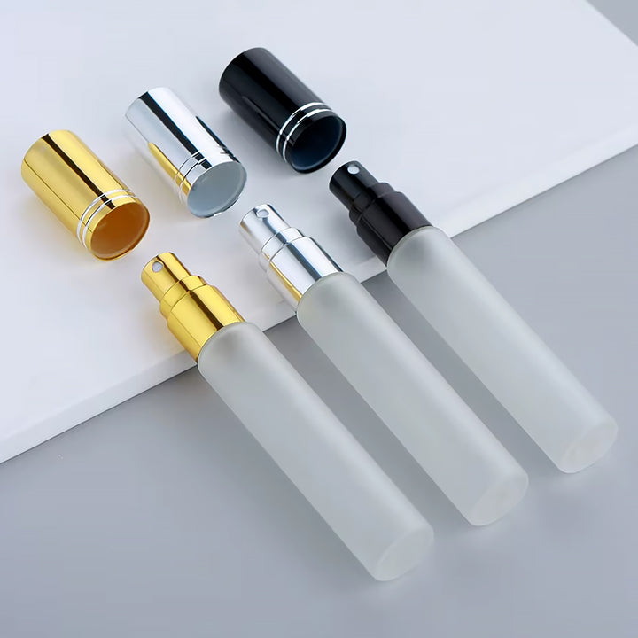 Portable Empty Travel Refillable Frosted Bottle With Sprayer X-Style 15ml