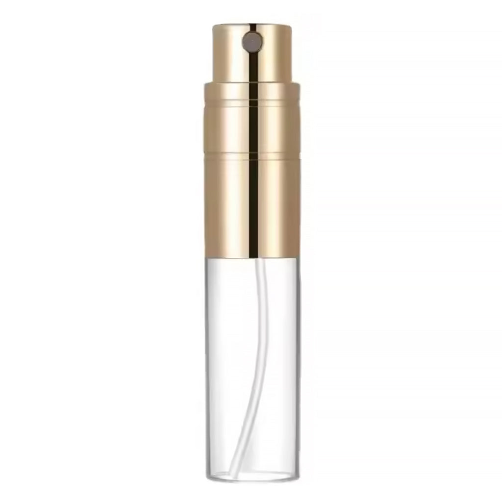 Portable Empty Travel Refillable Bottle With Sprayer Luxury Leather 10ml