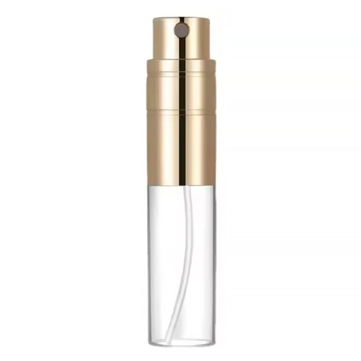 Portable Empty Travel Refillable Bottle With Sprayer Luxury Leather 10ml