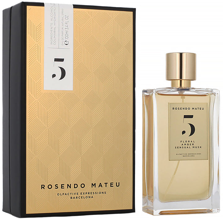 ROSENDO MATEU Rosendo Mateu Nº 5 Floral, Amber, Sensual Musk EDP