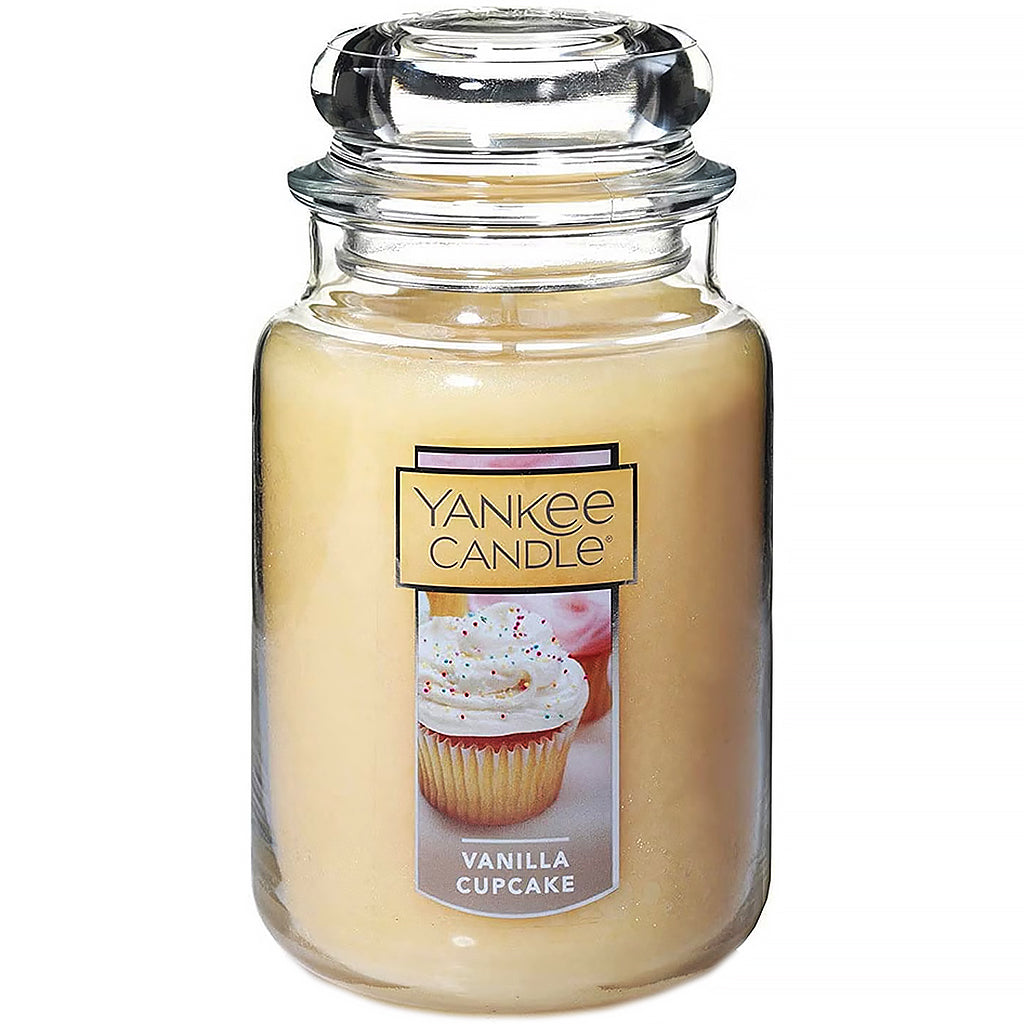 YANKEE CANDLE Vanilla Cupcake Jar Single Wick