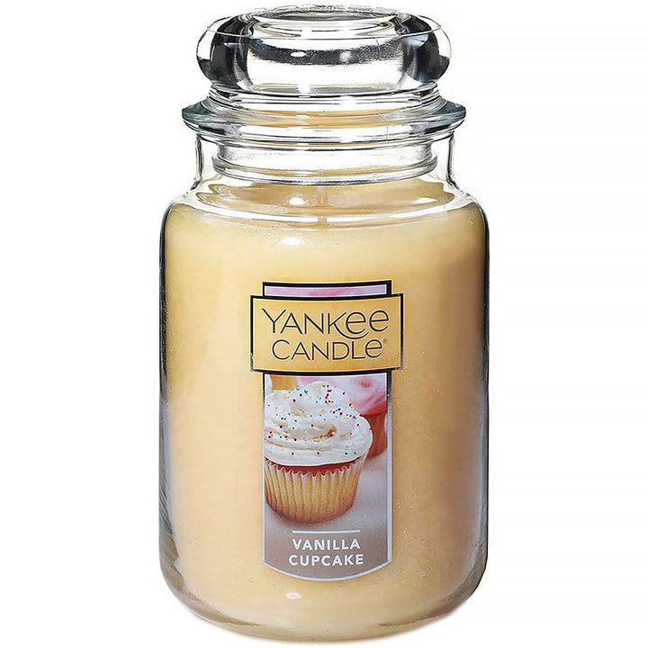 YANKEE CANDLE Vanilla Cupcake Jar Single Wick